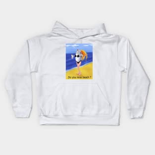 Do you miss beach ? Kids Hoodie